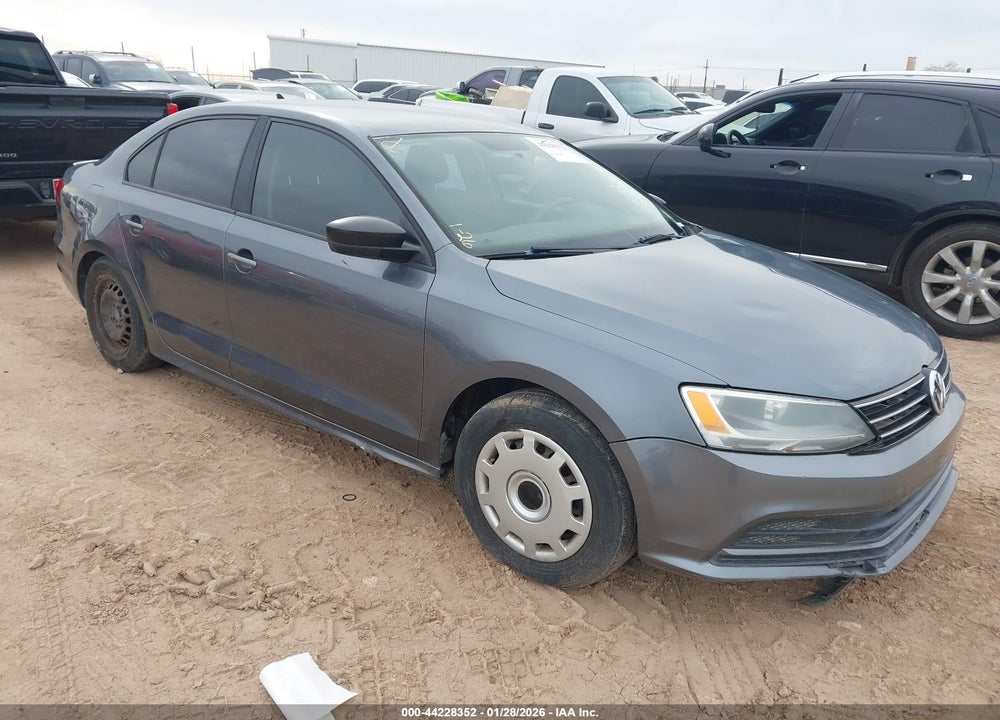 2015 VOLKSWAGEN JETTA 2.0L S VIN: 3VW2K7AJ8FM408591