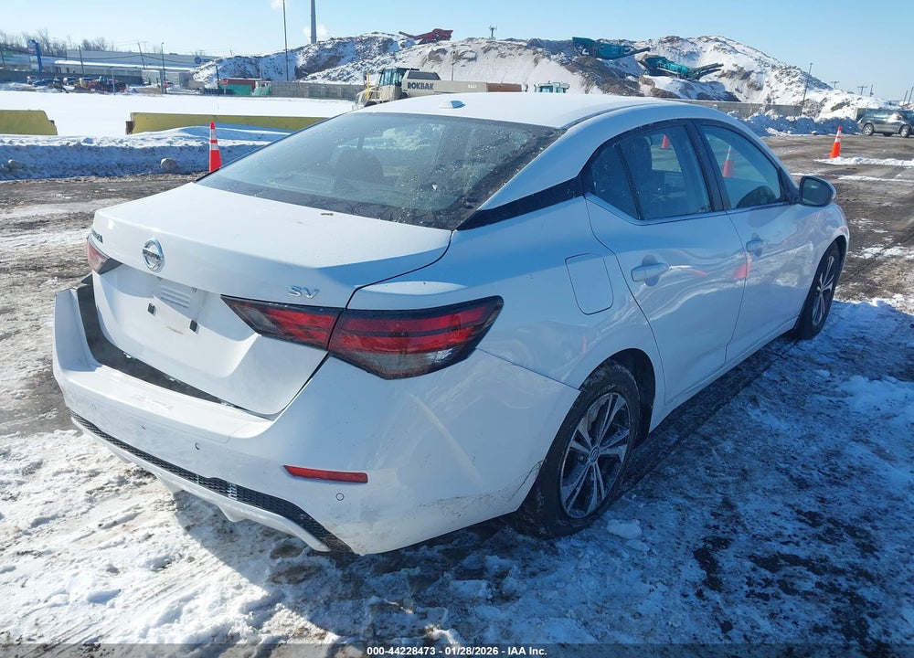 2022 NISSAN SENTRA SV XTRONIC CVT VIN: 3N1AB8CV7NY227657