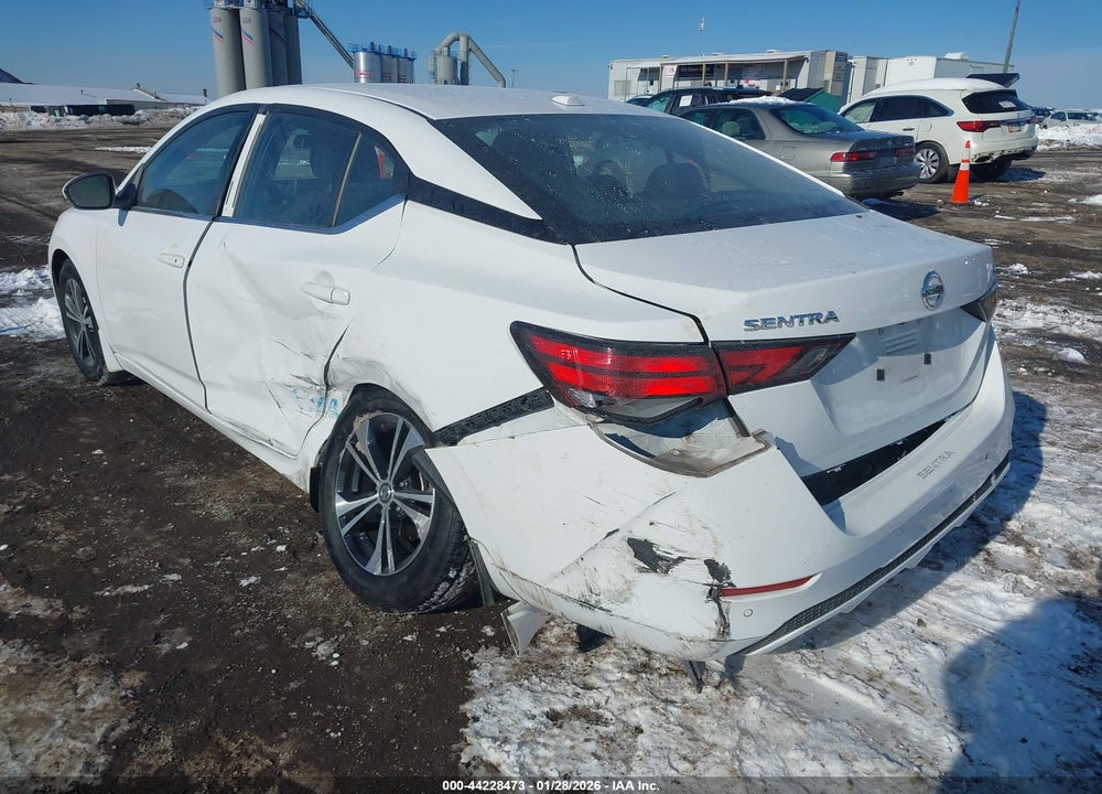 2022 NISSAN SENTRA SV XTRONIC CVT VIN: 3N1AB8CV7NY227657