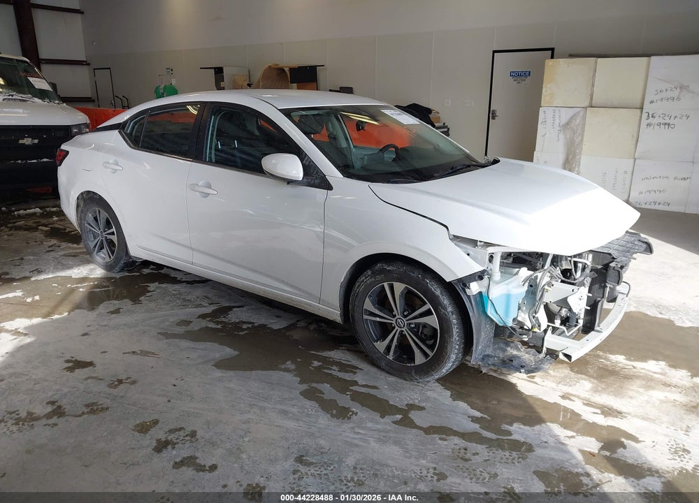 2022 NISSAN SENTRA SV XTRONIC CVT VIN: 3N1AB8CV2NY263305