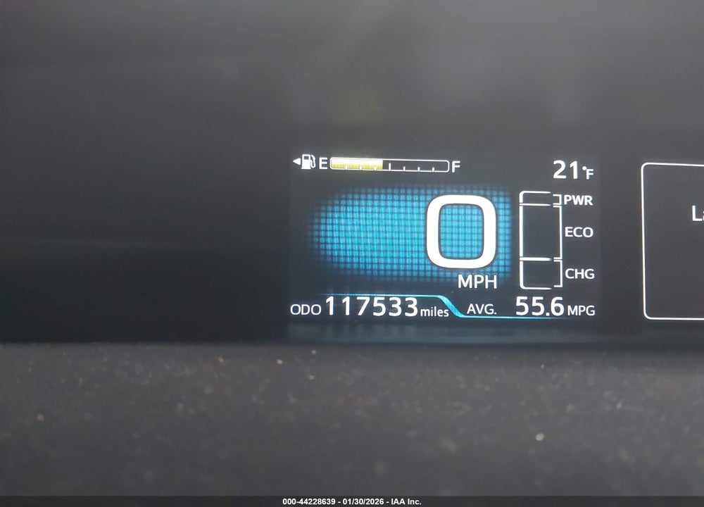 2017 TOYOTA PRIUS FOUR VIN: JTDKARFU0H3032672