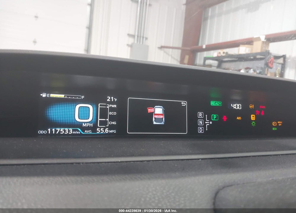 2017 TOYOTA PRIUS FOUR VIN: JTDKARFU0H3032672