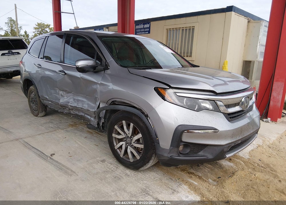 2021 HONDA PILOT 2WD EX-L VIN: 5FNYF5H52MB010423