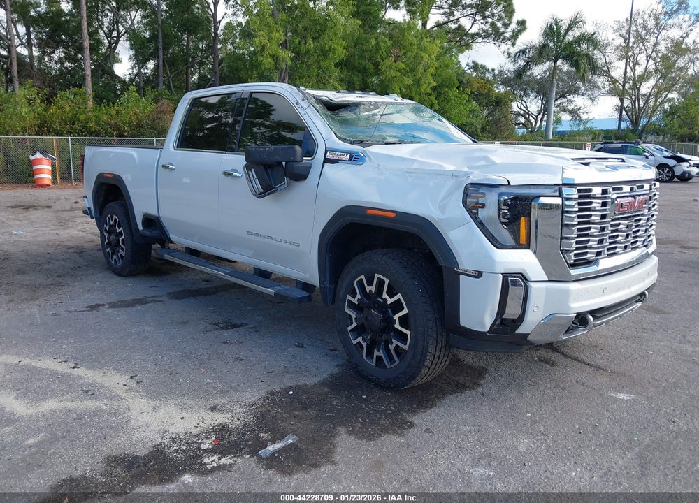 2025 GMC SIERRA 2500HD 4WD  STANDARD BED DENALI VIN: 1GT4UREY7SF228344