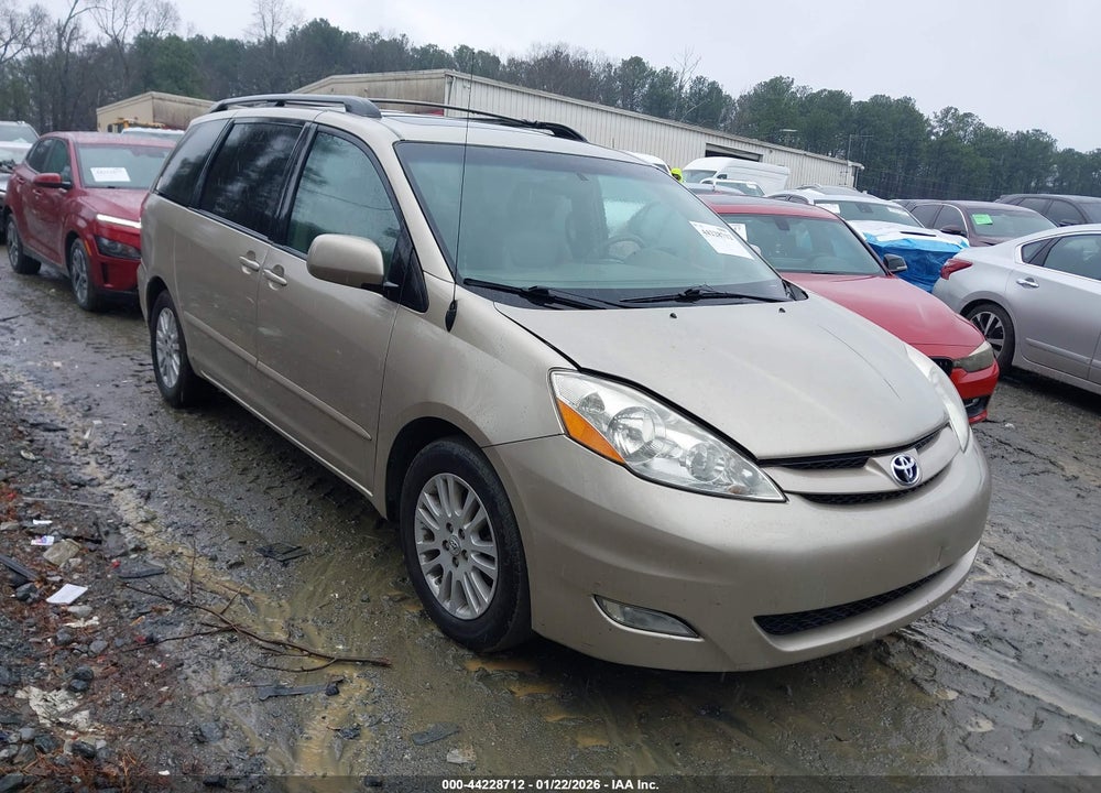 2008 TOYOTA SIENNA XLE VIN: 5TDZK22C38S191586