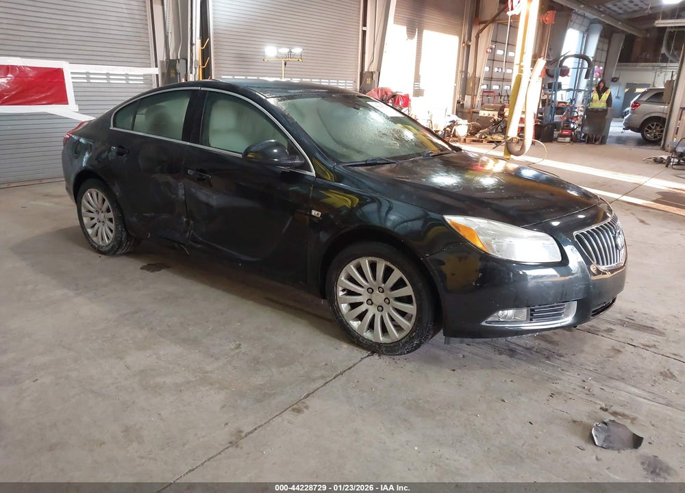 2011 BUICK REGAL CXL RUSSELSHEIM VIN: W04GN5EC3B1093605