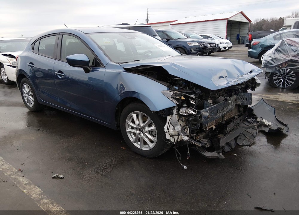 2018 MAZDA 3 SPORT VIN: 3MZBN1K75JM160848