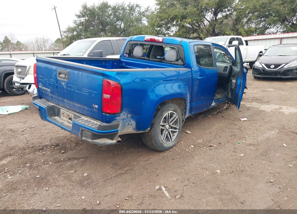 2021 CHEVROLET COLORADO 2WD  SHORT BOX WT VIN: 1GCGSBENXM1123197