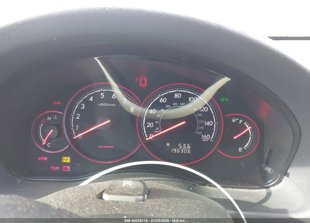 2006 SUBARU OUTBACK 2.5XT/2.5XT LIMITED VIN: 4S4BP67C966303352