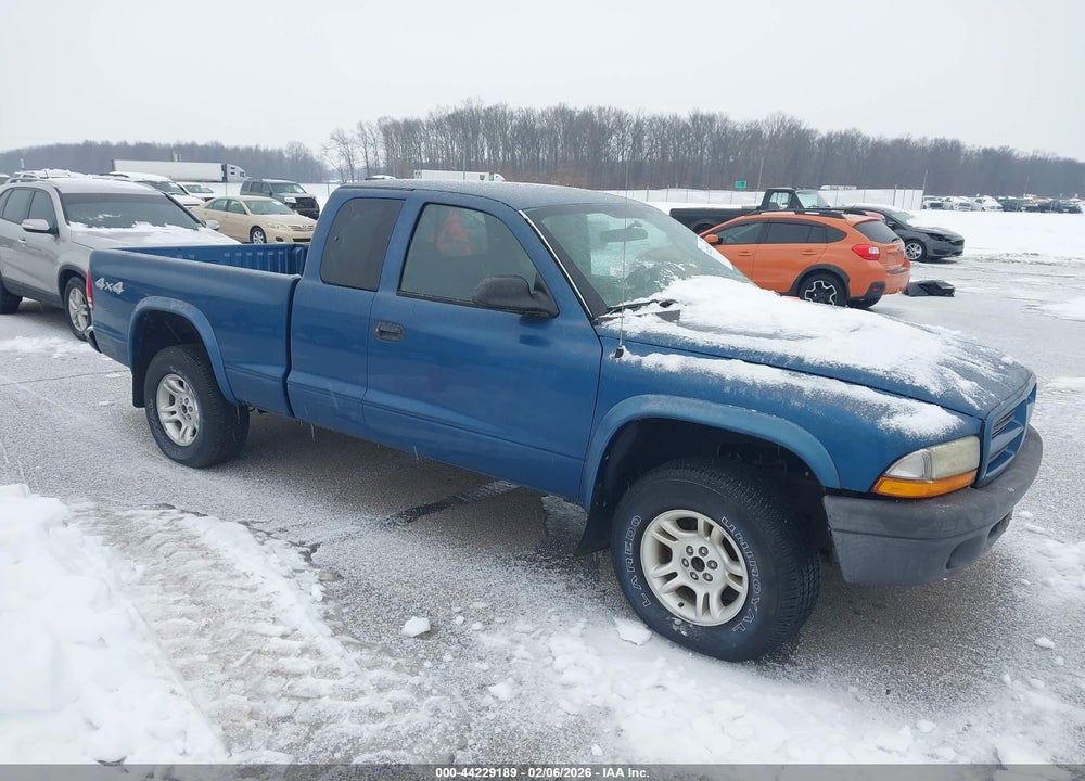 2003 DODGE DAKOTA VIN: 1D7HG12X63S190870