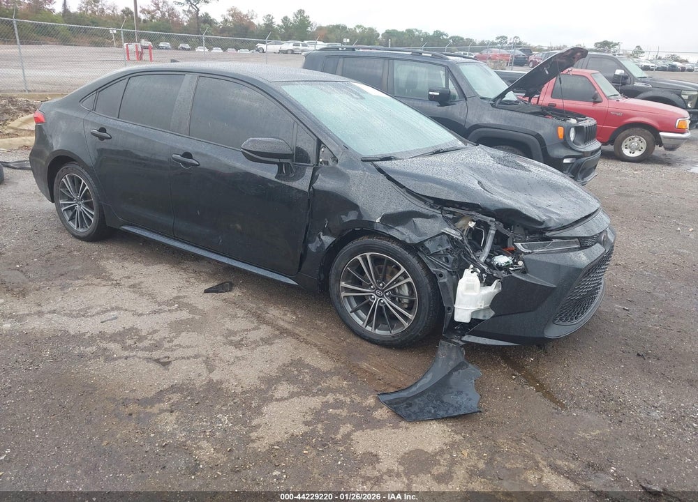 2021 TOYOTA COROLLA LE VIN: JTDEPMAE8MJ181674