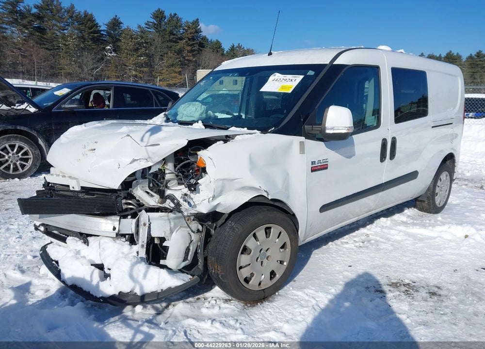 2017 RAM PROMASTER CITY TRADESMAN SLT VIN: ZFBERFBB2H6F57004