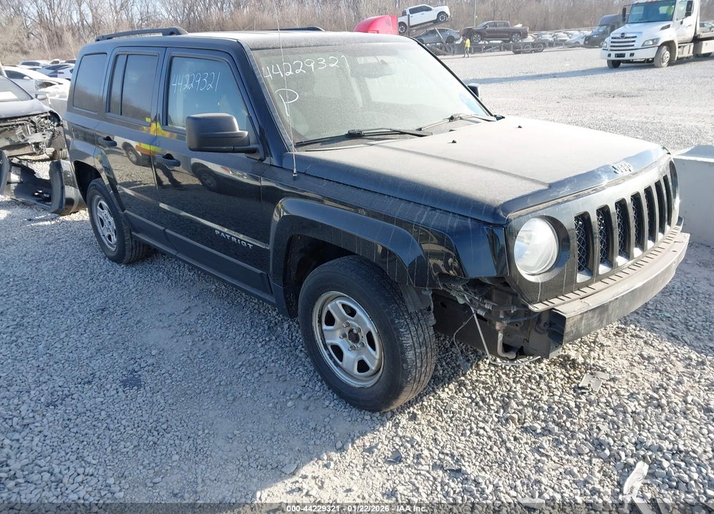 2016 JEEP PATRIOT SPORT VIN: 1C4NJPBB6GD659438