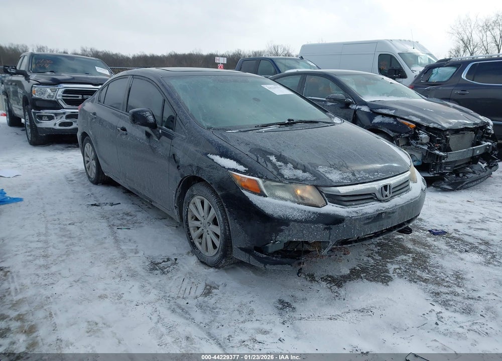 2012 HONDA CIVIC EX VIN: 19XFB2F81CE067733
