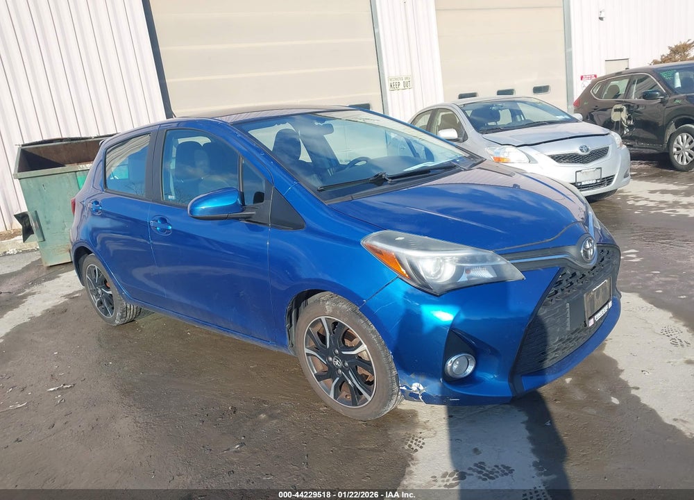 2015 TOYOTA YARIS SE VIN: VNKKTUD33FA017784