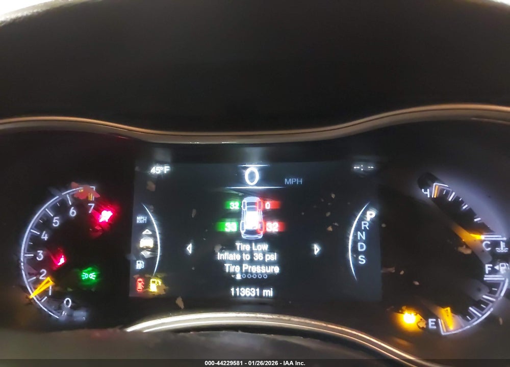 2015 JEEP GRAND CHEROKEE ALTITUDE VIN: 1C4RJFAGXFC115666