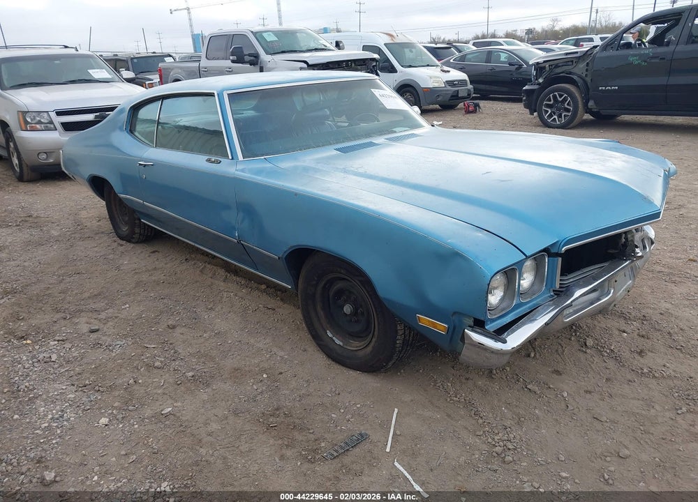 1972 BUICK SKYLARK VIN: 00004D37H2Z110442