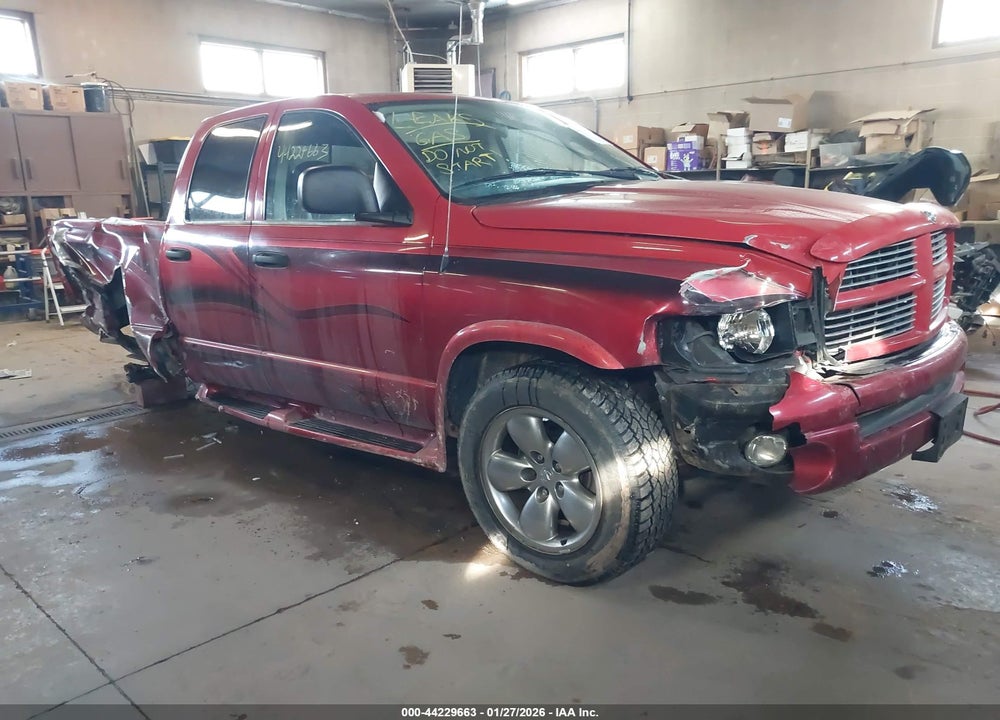 2003 DODGE RAM 1500 SLT/LARAMIE/ST VIN: 1D7HU18Z33S198197