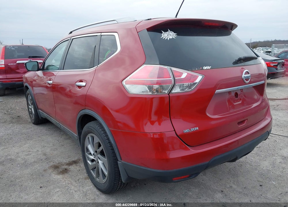 2015 NISSAN ROGUE SL VIN: 5N1AT2MT1FC904065