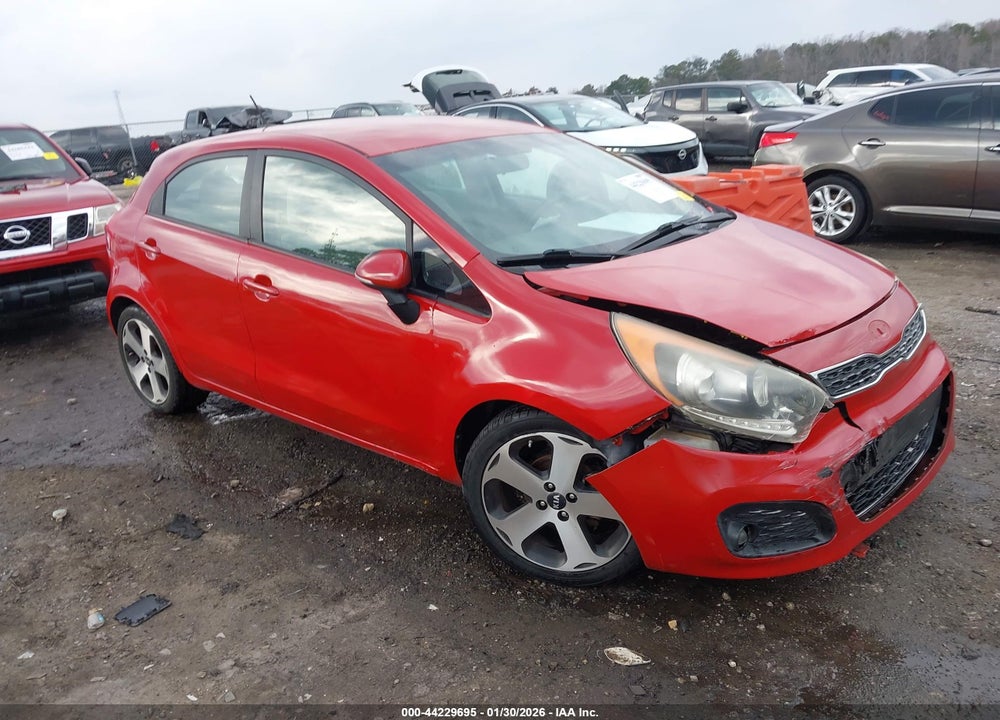 2012 KIA RIO5 SX VIN: KNADN5A39C6016172