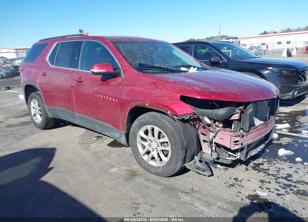 2020 CHEVROLET TRAVERSE FWD LT CLOTH VIN: 1GNERGKW1LJ228648