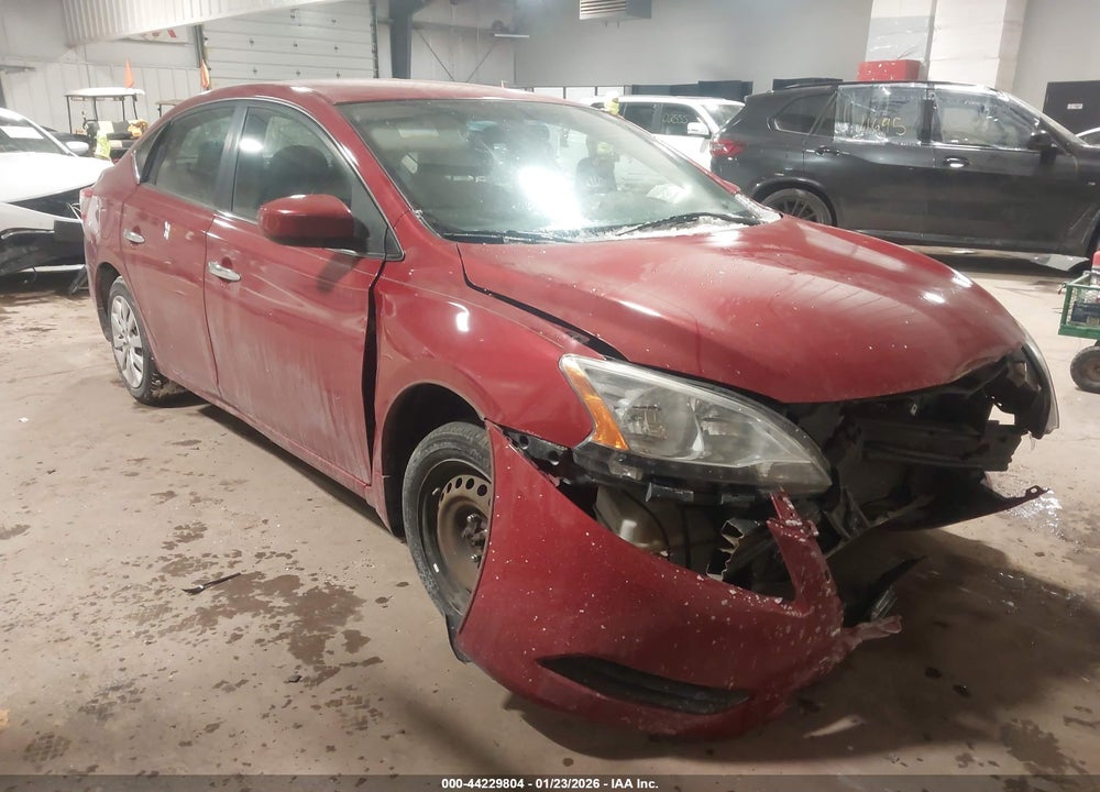 2014 NISSAN SENTRA S VIN: 3N1AB7AP5EL685421