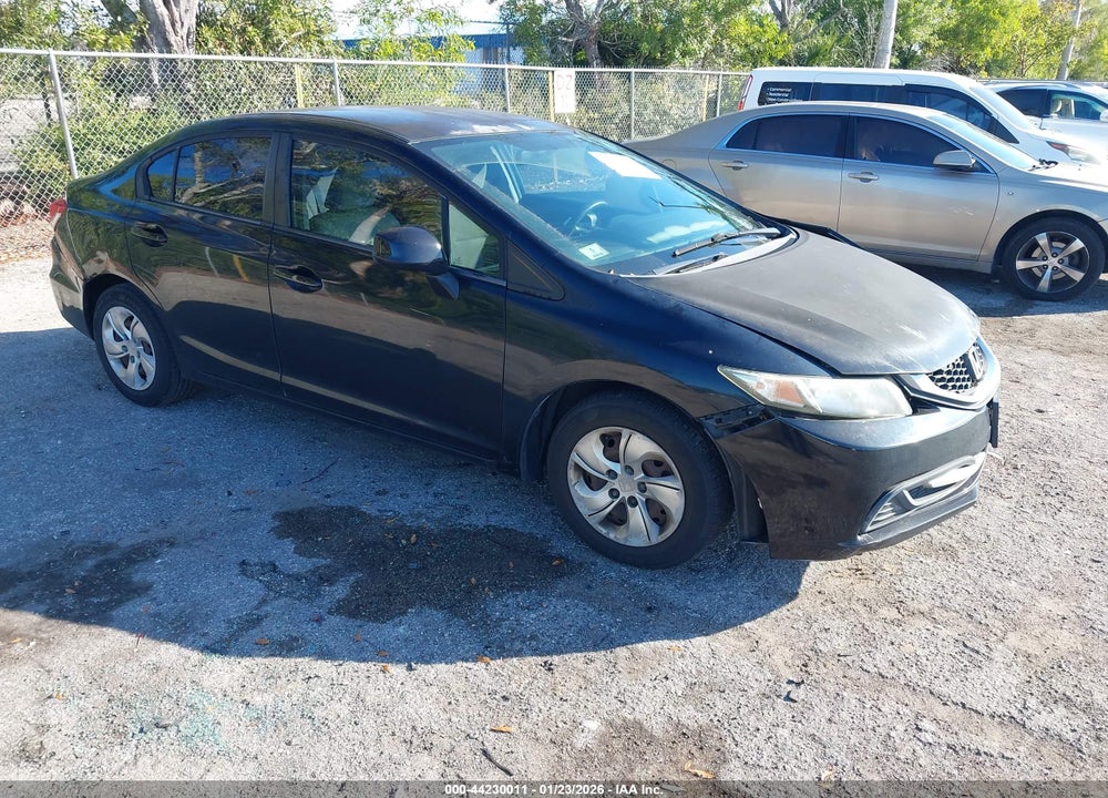 2013 HONDA CIVIC LX VIN: 2HGFB2F53DH565381