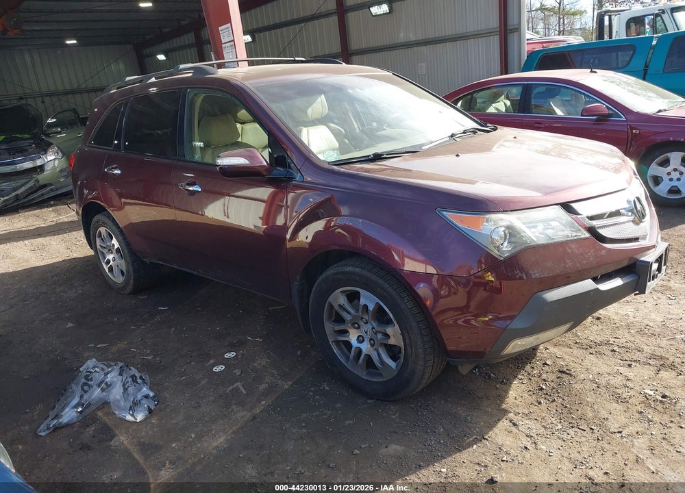2008 ACURA MDX TECHNOLOGY PACKAGE VIN: 2HNYD28358H504434