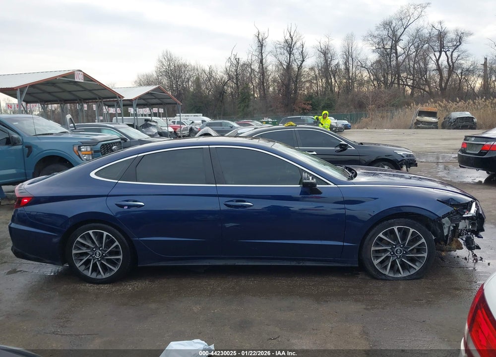 2021 HYUNDAI SONATA LIMITED VIN: 5NPEH4J25MH113408