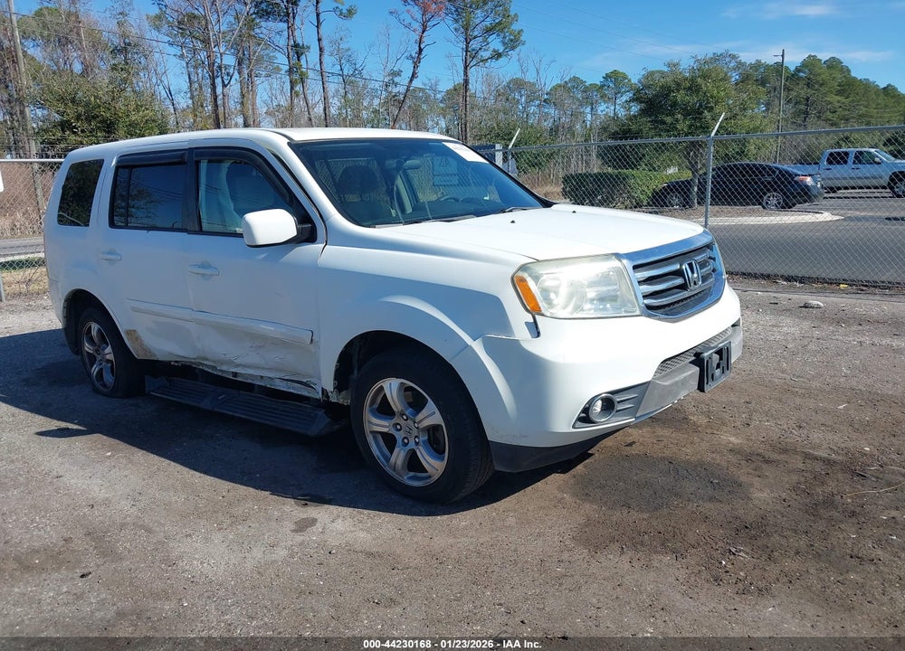 2013 HONDA PILOT EX VIN: 5FNYF3H45DB023016