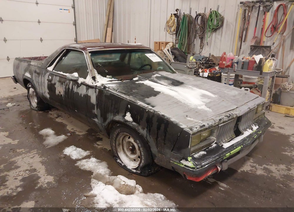 1981 CHEVROLET EL CAMINO VIN: 1GCCW80K2BR427478