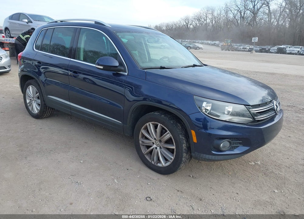 2013 VOLKSWAGEN TIGUAN S/SE/SEL VIN: WVGAV7AX1DW550266