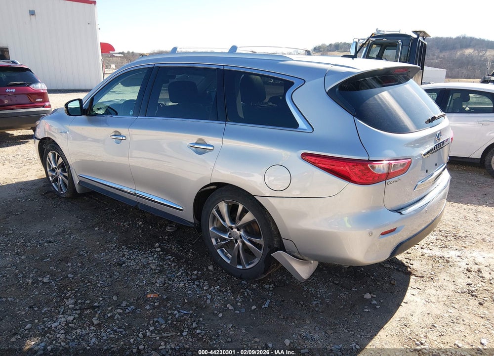 2014 INFINITI QX60 HYBRID VIN: 5N1CL0MM9EC526050