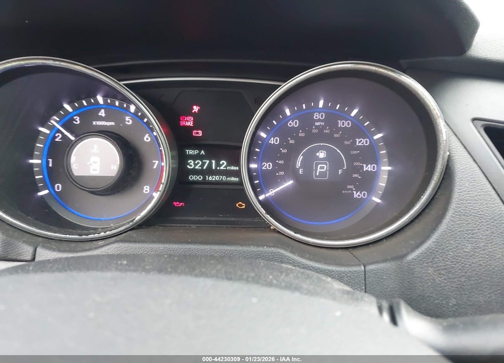 2013 HYUNDAI SONATA GLS VIN: 5NPEB4AC6DH774567