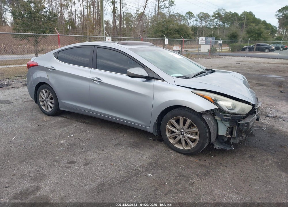 2015 HYUNDAI ELANTRA SE VIN: 5NPDH4AE8FH612258