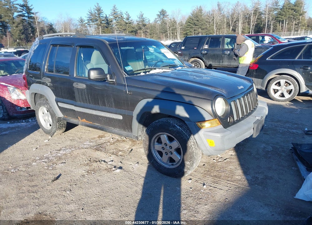2005 JEEP LIBERTY SPORT VIN: 1J4GL48K35W529122