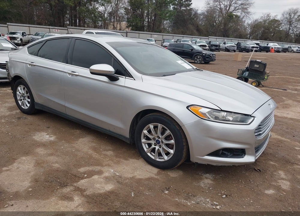 2016 FORD FUSION S VIN: 3FA6P0G70GR382491