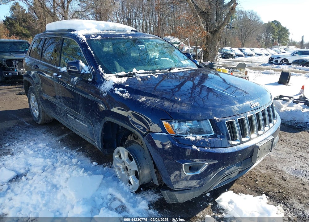 2014 JEEP GRAND CHEROKEE LAREDO VIN: 1C4RJFAG0EC205147