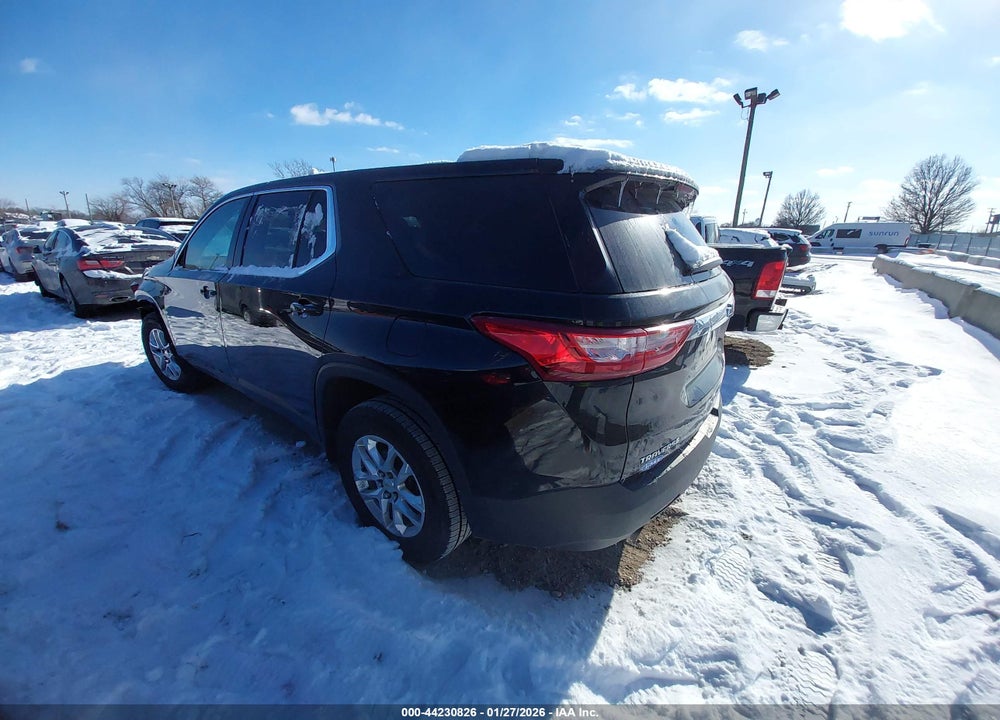 2021 CHEVROLET TRAVERSE FWD LS VIN: 1GNERFKW3MJ197172