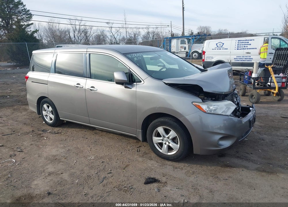 2013 NISSAN QUEST SV VIN: JN8AE2KP4D9068478
