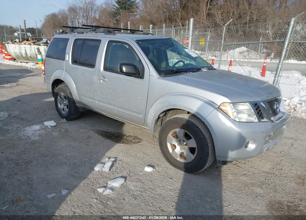2010 NISSAN PATHFINDER S FE+ VIN: 5N1AR1NN1AC625992