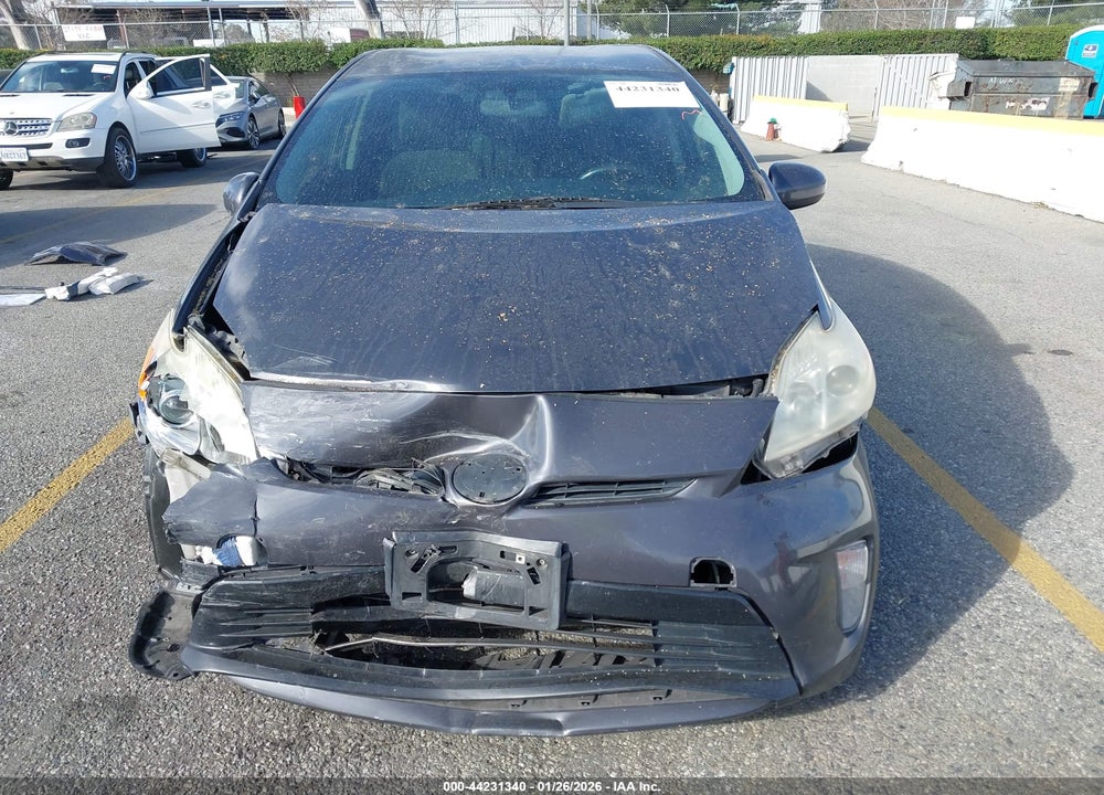 2012 TOYOTA PRIUS TWO VIN: JTDKN3DU3C5395646