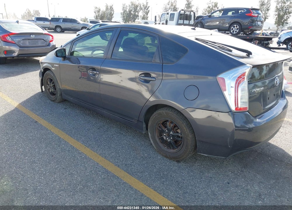 2012 TOYOTA PRIUS TWO VIN: JTDKN3DU3C5395646
