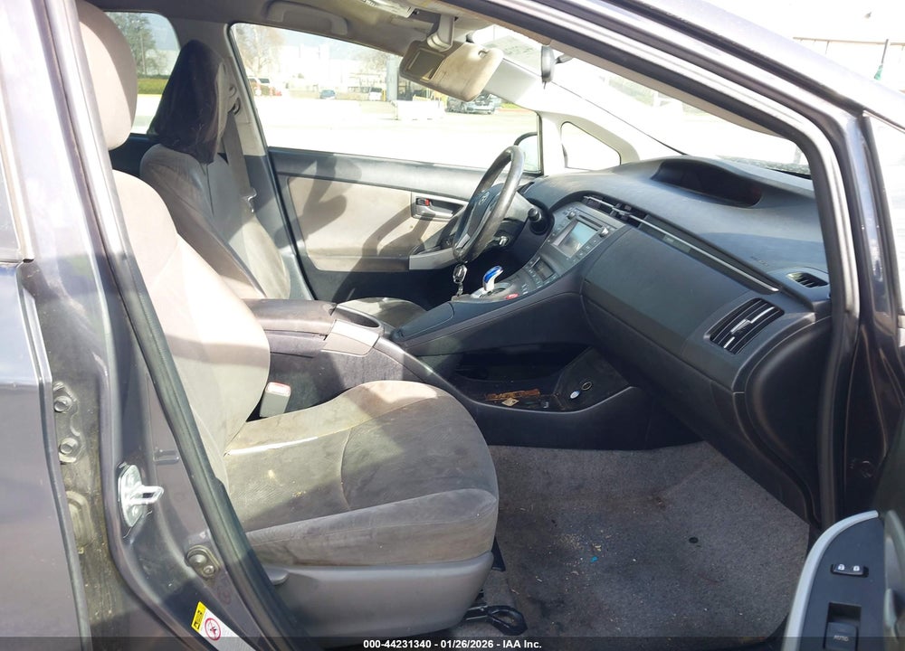 2012 TOYOTA PRIUS TWO VIN: JTDKN3DU3C5395646