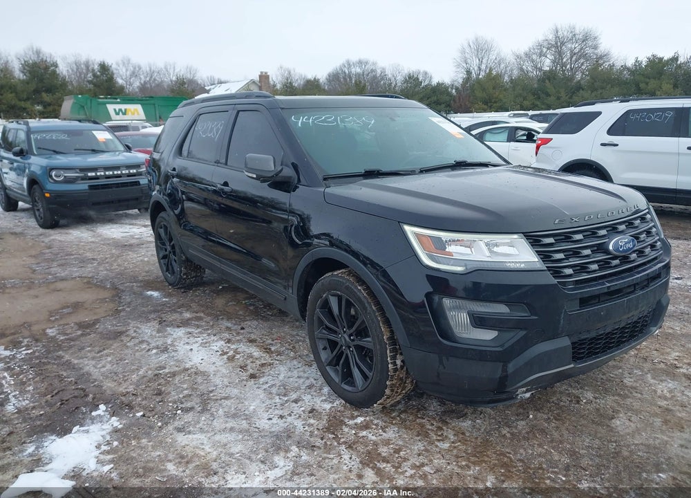 2017 FORD EXPLORER XLT VIN: 1FM5K8D89HGD96958