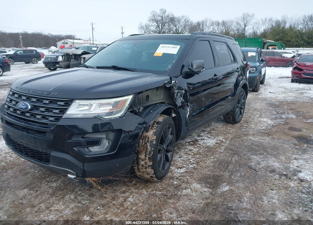 2017 FORD EXPLORER XLT VIN: 1FM5K8D89HGD96958