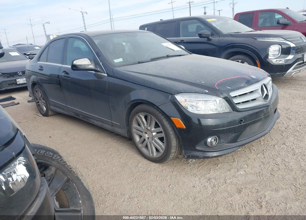 2009 MERCEDES-BENZ C 300 LUXURY/SPORT VIN: WDDGF54X79R054184