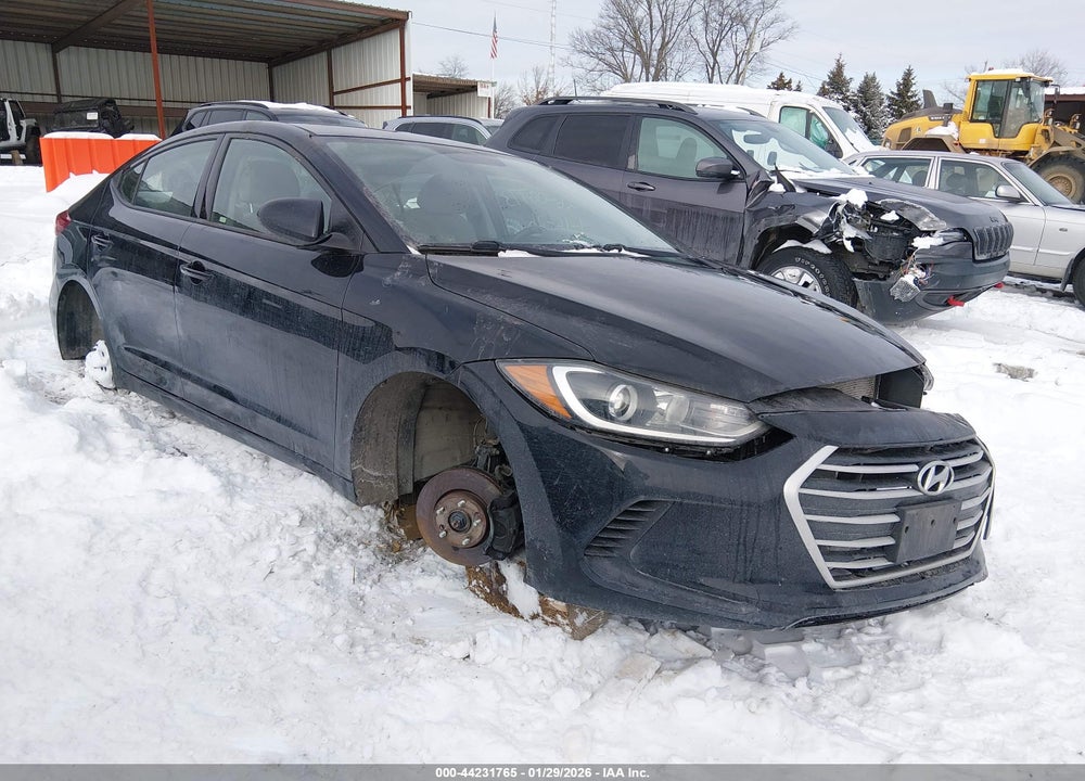 2017 HYUNDAI ELANTRA SE VIN: 5NPD74LF0HH198758