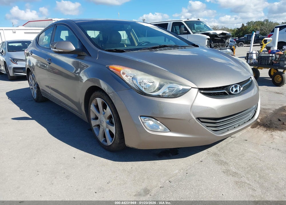 2013 HYUNDAI ELANTRA LIMITED VIN: 5NPDH4AEXDH413645