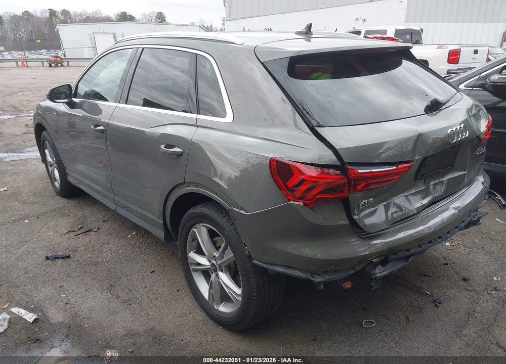 2022 AUDI Q3 PREMIUM PLUS 45 TFSI S LINE QUATTRO TIPTRONIC VIN: WA1EECF38N1141730